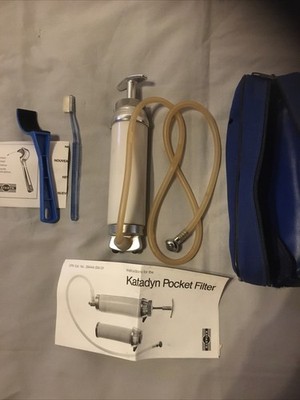 Vintage KATADYN Pocket Water Filter Original Swiss Made