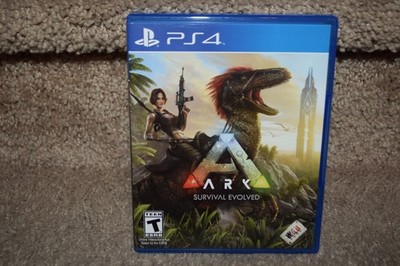 ARK Survival Evolved PS4 Playstation 4 case and disc