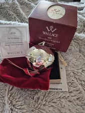 NEW 2021 WALLACE SILVER PLATE SLEIGH BELL