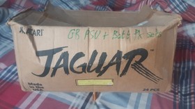 *Loft find* empty Atari Jaguar Penguins game console software factory carton lot