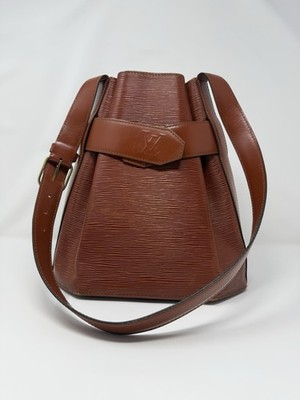 Louis Vuitton Epi Bucket Shoulder Bag Sac D Epaule GM Kenyan Fawn Leather COA