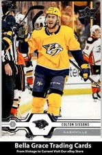 2019-20 Upper Deck Colton Sissons #391 Nashville Predators NHL Hockey 