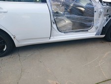 07-15 INFINITI G35/G25/G37/Q40 Sdn Passenger Side Skirt White/QAA OEM76850JK17A