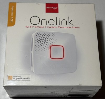 First Alert OneLink Wi-Fi Smoke & Carbon Monoxide Alarm Hardwired 120V