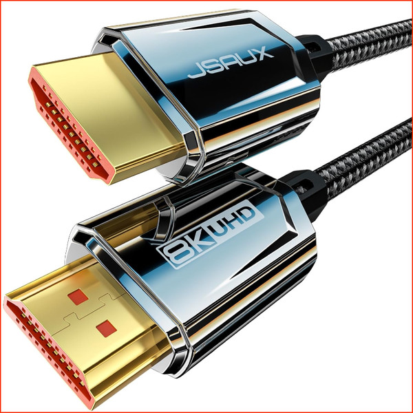Hdmi Kabel 2.1 Ultra High Speed 1M 48Gbps 10K 8K 4K Earc HDR10 3D SchutzhüLle-image