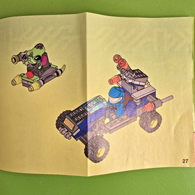 LEGO Alien Conquest: Alien Defender (7050) Complete W/ Minifigures, Inst. & Box