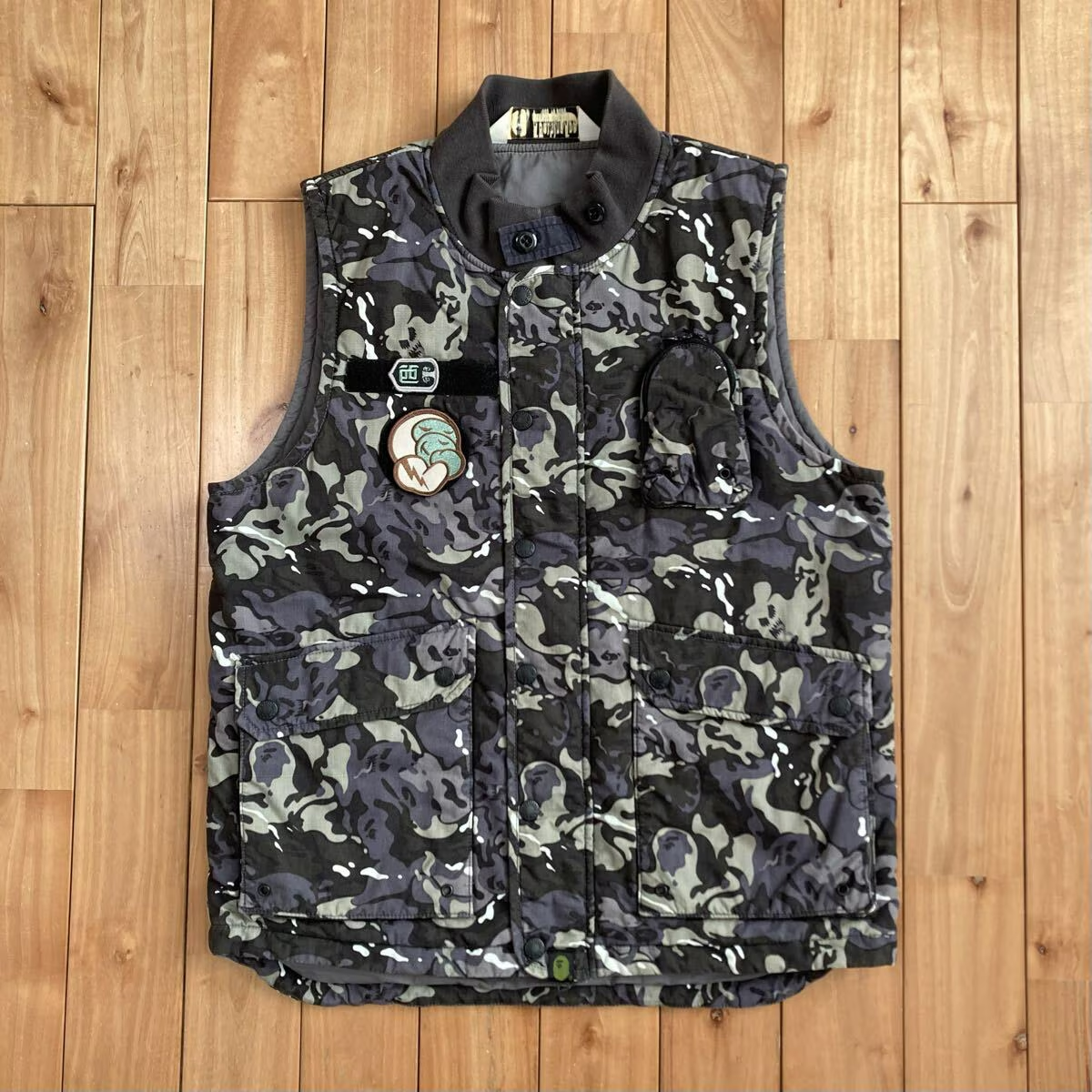 BAPE Octopus Camo 中綿 ベスト a bathing ape BAPE Octopus Camo Batting Vest a bathing ape NIGO Size M | eBay