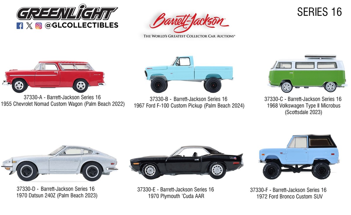 アン Greenlight Barrett-Jackson Series 16 - 1970 Datsun 240Z - 37330-D