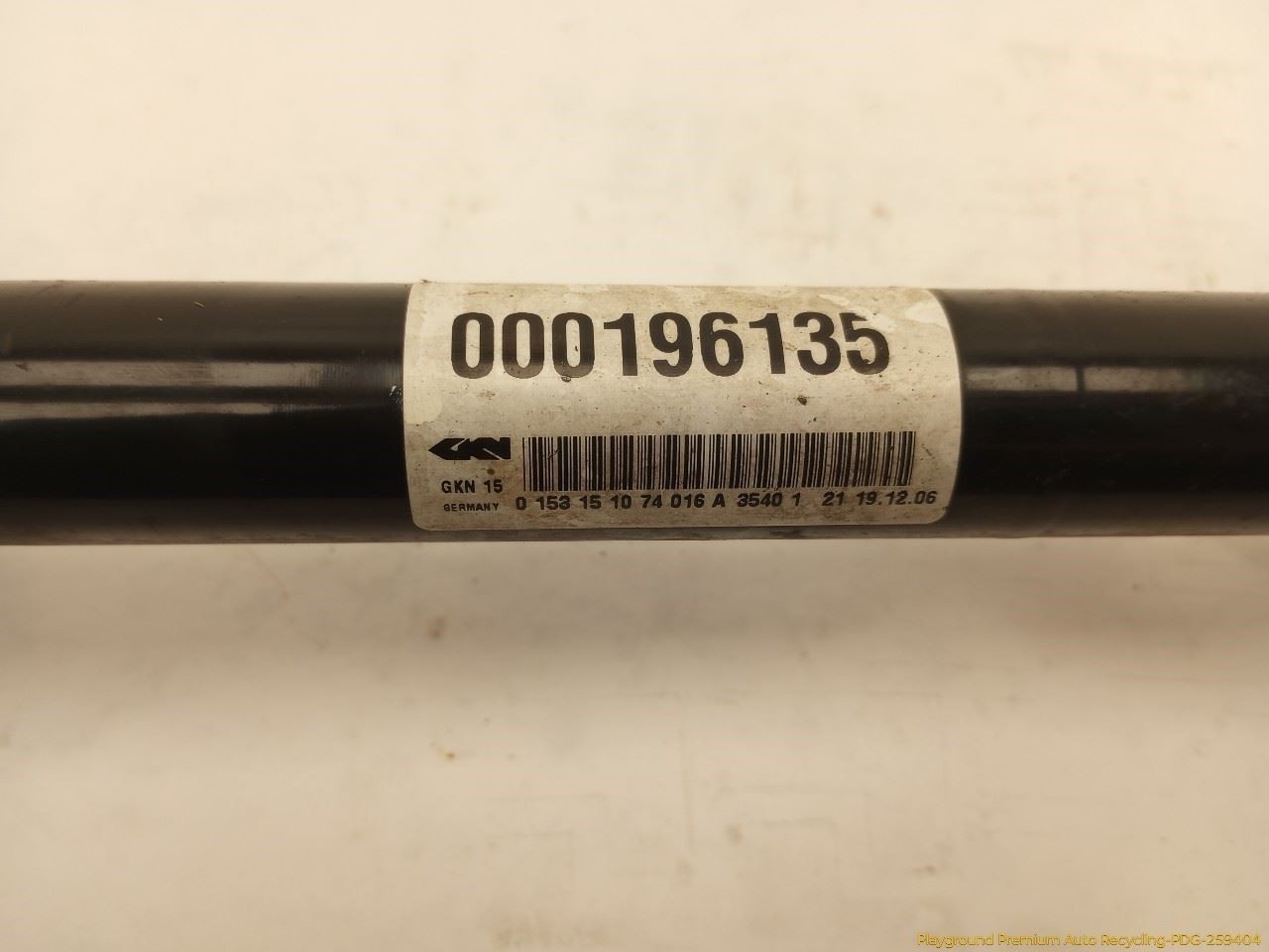 Maserati Quattroporte 2003-2008 Rear Right Driveshaft P/N 000196135