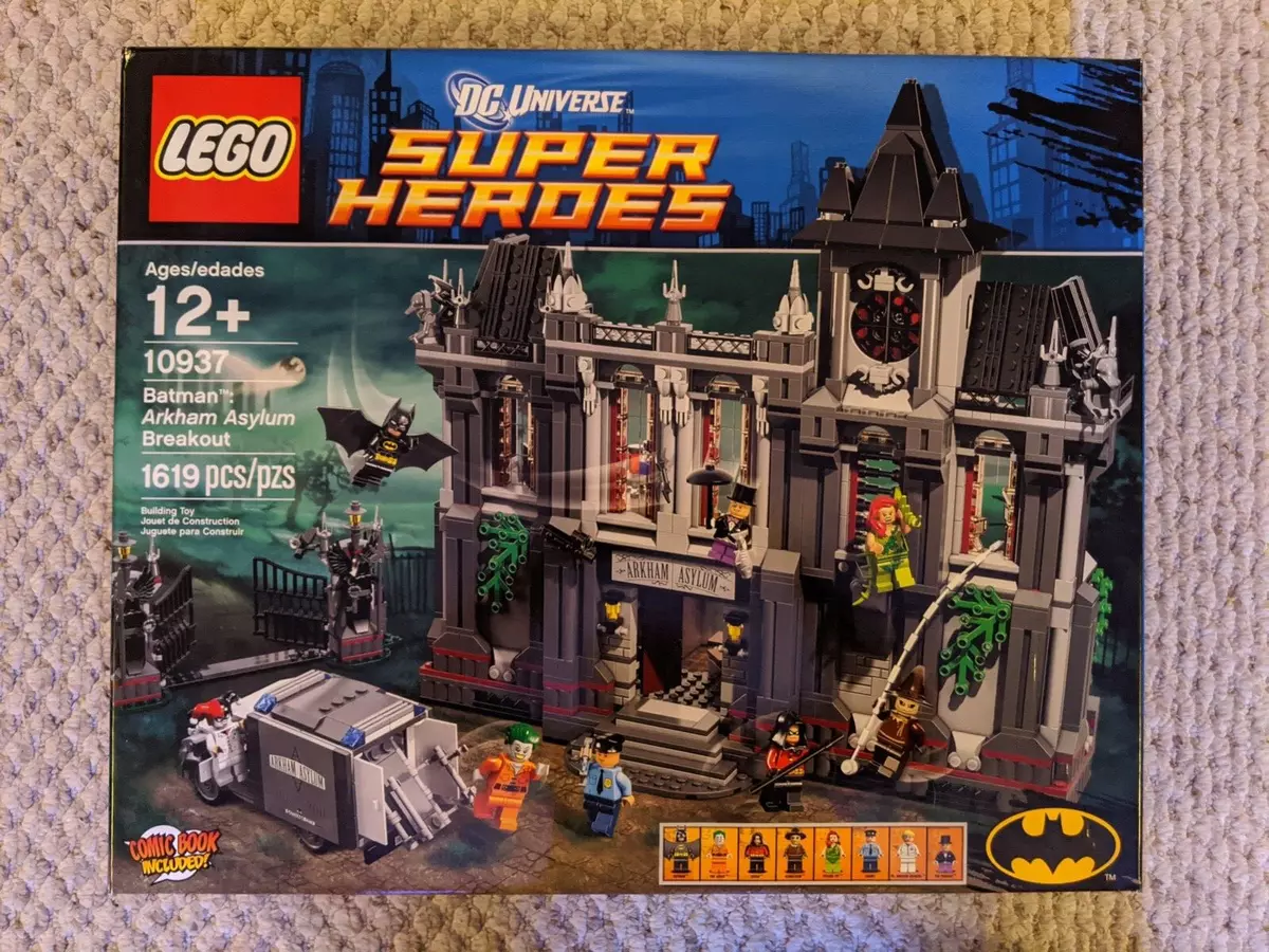 LEGO DC Comics Super Heroes: Batman Arkham Asylum Breakout (10937) for sale  online