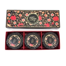 Maja Spain Perfumed Soap Floral Gift Box Set 3 Round Soaps Bars 4.9-Ounces Each