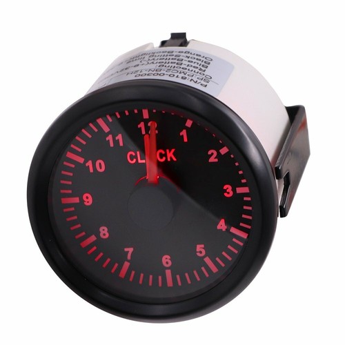 52mm Waterproof Digital Clock Gauge 0-12H for Car Boat Truck 9-32V - Bild 8 von 8