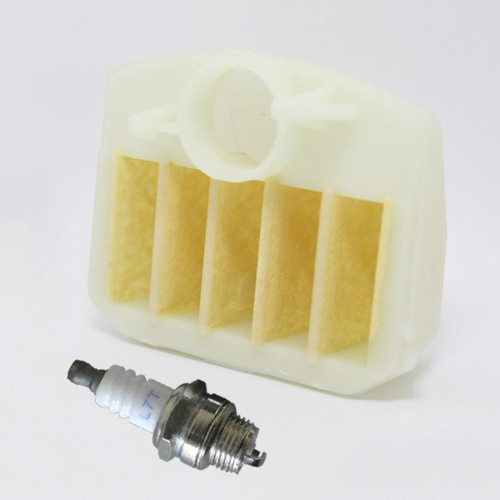 Air Filter Muffler Various Chainsaw Replacement Parts For Husqvarna 340 345 - Foto 10 di 29