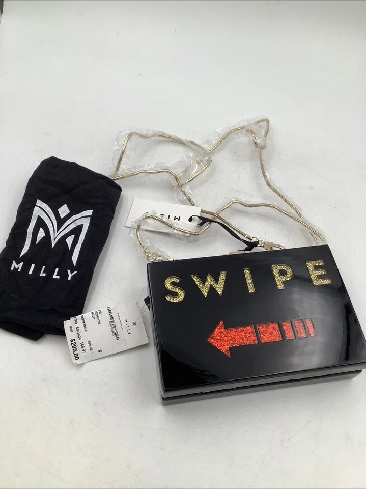 Bolso sin asas Milly Swipe Box nuevo con etiquetas Foto 2 de 4