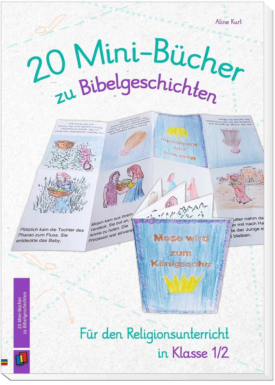 Thumbnail - 20 Mini-bücher Zu Bibelgeschichten | Für Den Religionsunterricht In