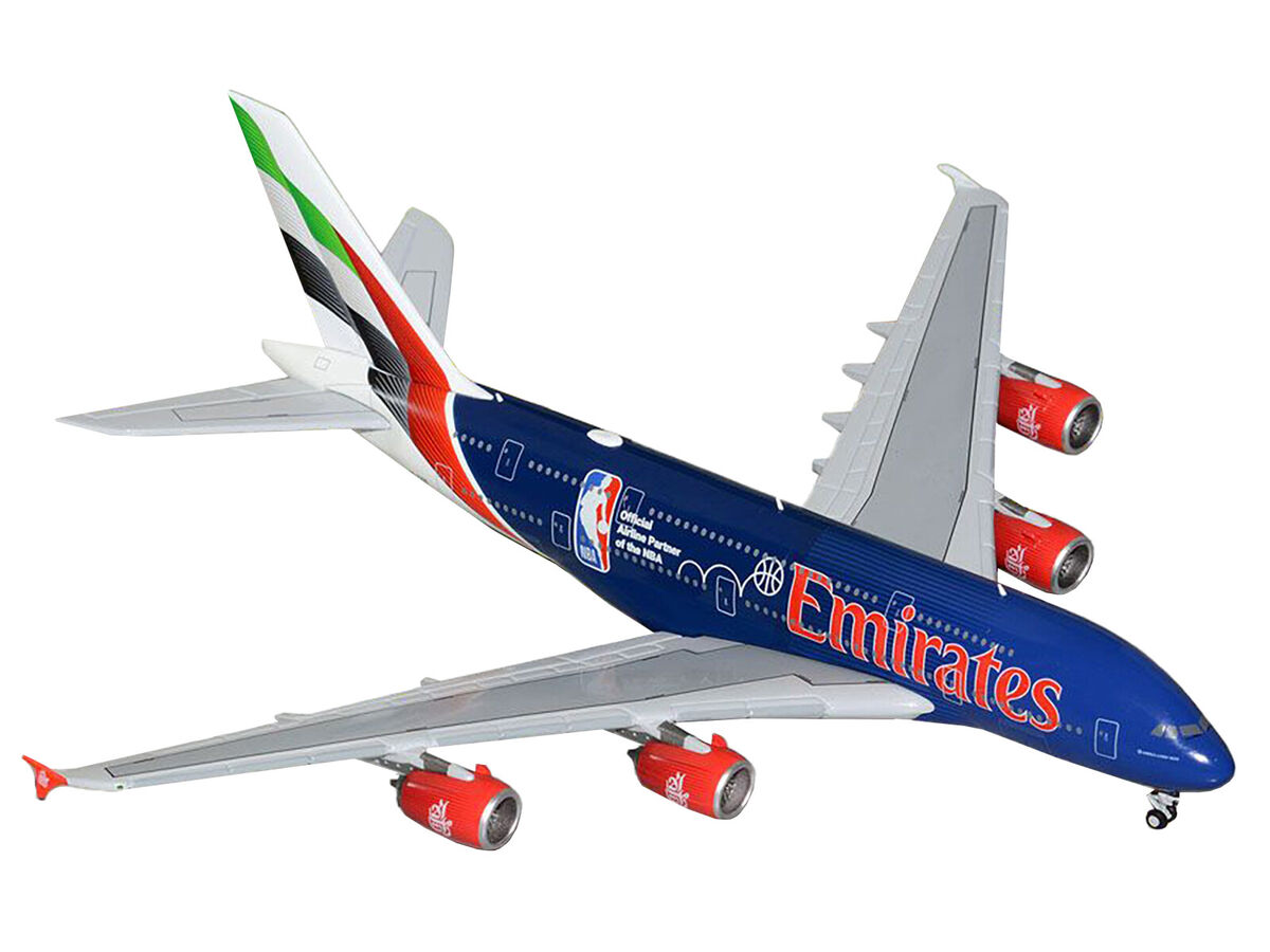 Airbus A380-800 Emirates Airlines NBA Partner 1/400 | eBay Airbus A380-800 Emirates Airlines NBA Partner 1/400 | eBay