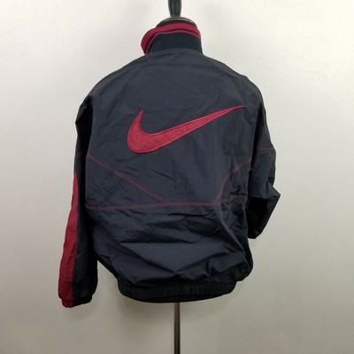 nike big check windbreaker