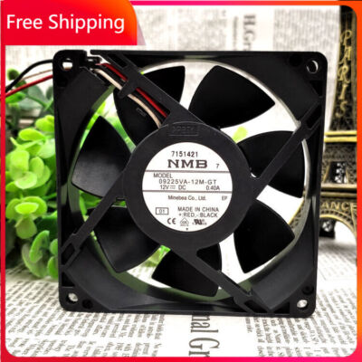 1pc NMB 09225VA-12M-GT 9225 9.2 Cm DC 12V 0.40A Cooling Fan