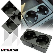 Dual Console Cup Holder Insert Drink For 07-14 Chevy Silverado Tahoe GMC Sierra