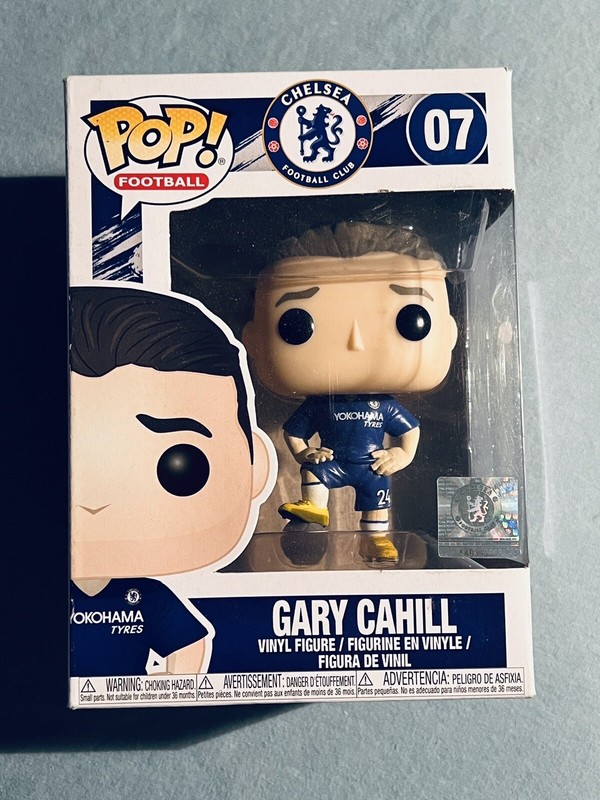 CHELSEA FOOTBALL CLUB GARY CAHILL 3.75" POP FOOTBALL VINYL FIGURE FUNKO 07
