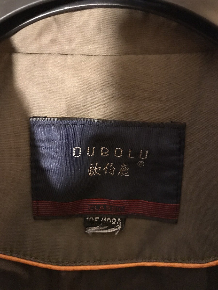 Oubolo Korea Men's XL Classic 100% Cotton Streetware Jacket