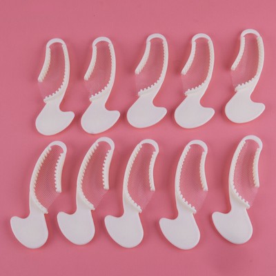 50pcs Dental Bite Registration Disposable Impression Triple Trays Posterior-