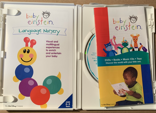 Baby Einstein: Language Nursery (DVD, 2002) - Picture 3 of 13