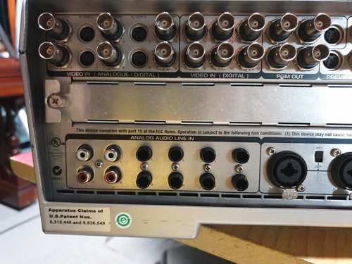 Grass Valley INDIGO1-SD Indigo Audio-Video Mixer - Bild 3 von 5