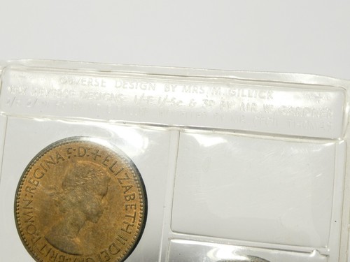 1953 - Coronation Year Elizabeth II British Pre-Decimal 9 UNC Coins SET #1953 - Picture 10 of 10