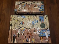 Vintage 1965 Springbok Carnival of Harlequin Puzzle Joan Miro 390 Pc; MISSING 5 