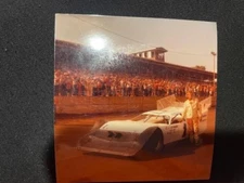 VINTAGE ORIGINAL DIRT LATE MODEL PHOTO; 1982 DAVID SPEER; ELDORA SPEEDWAY