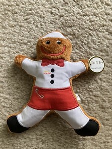 RARE 2013 In-N-Out Burger Christmas Gingerbread Plush Doll by Curto Toy - NWT