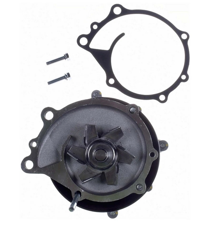 Bomba de agua de refrigeración del motor GATES con embrague de ventilador acoplamiento giratorio para Nissan D21 Foto 4 de 4