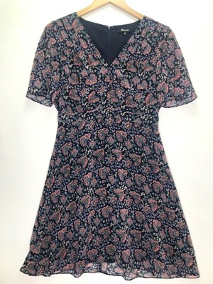 madewell orchard flutter sleeve dress