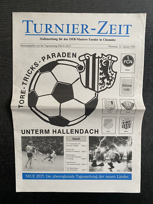 1993 HT Chemnitzer FC - Widzew Lodz, Dynamo Dresden, VfB Leipzig, FSV Zwickau...