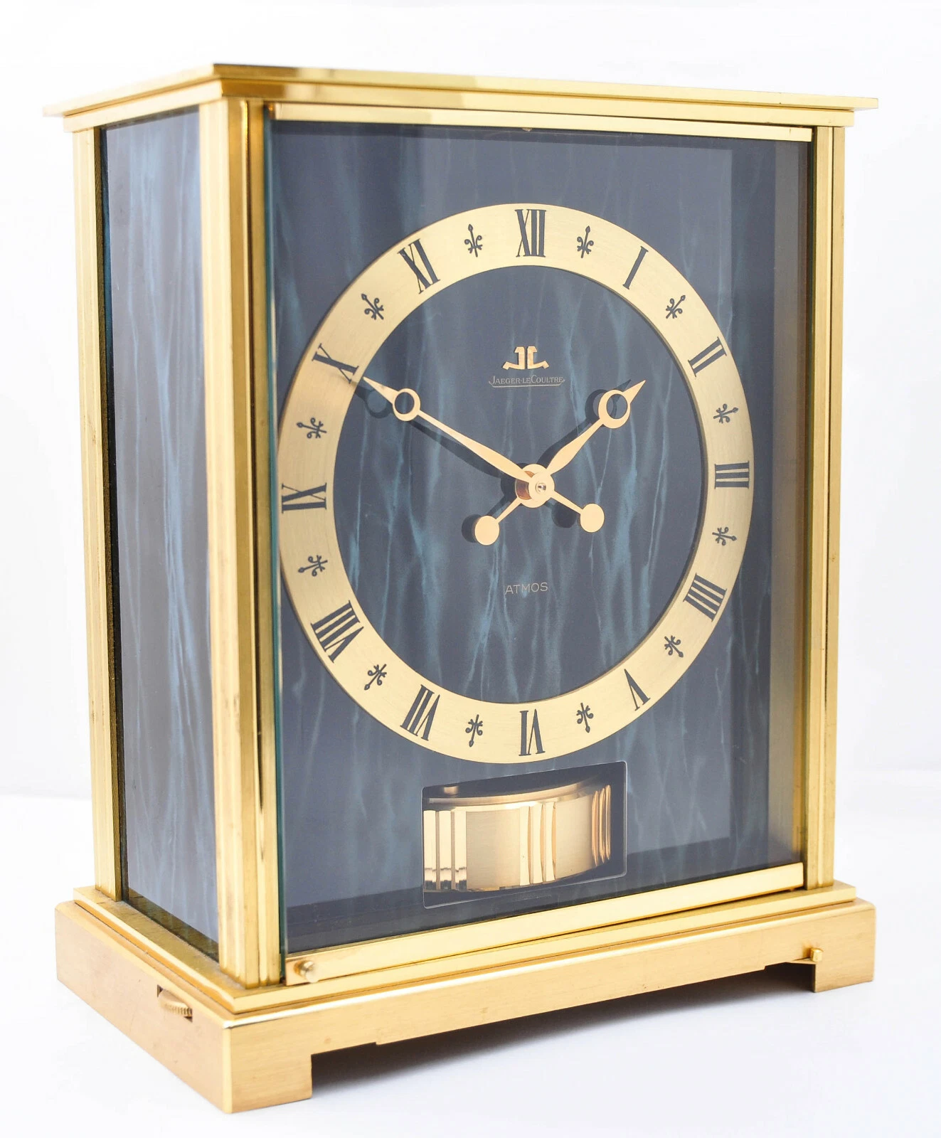 Jaeger LeCoultre — Jaeger-LeCoultre Atmos Embassy VII Yellow Gold Brass Marbled
