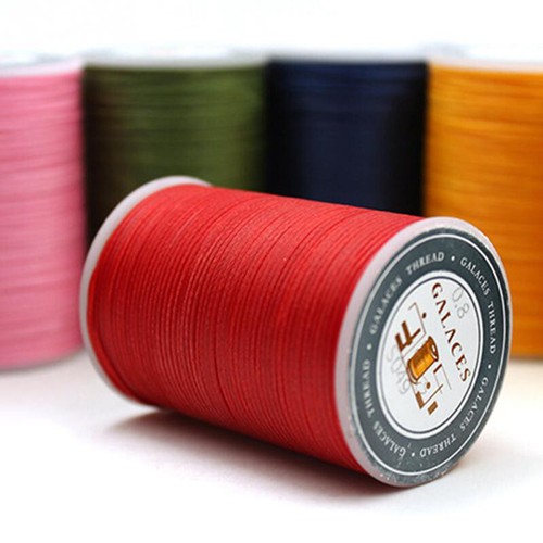 0.8mm Leather Sewing Waxed Polyester Thread Stitching Cord DIY Crafts Supplies - Picture 3 of 26