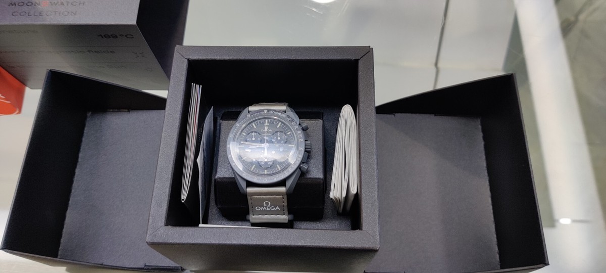 あ*ー様 Omega Speedmaster Mission to Mercur MISSION TO MERCURY - Bioceramic MoonSwatch Collection