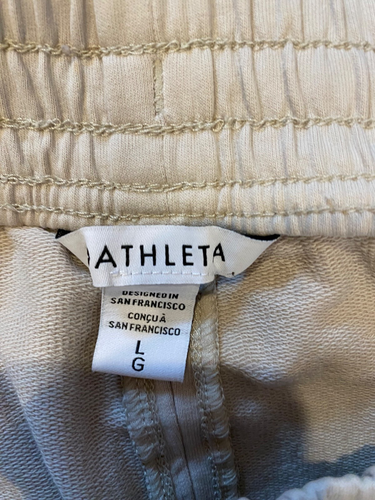 Athleta Retroterry Midi Skirt Abalone Grey Garment Dye Women's Large - Picture 6 of 8