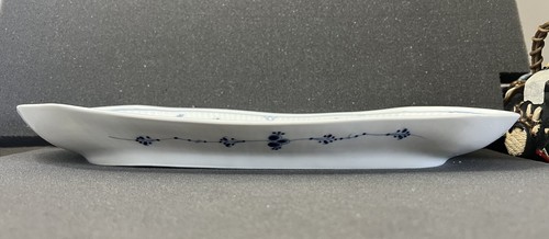 RARE Royal Copenhagen Blue Fluted Oblong Celery Dish 297 - Picture 6 of 8