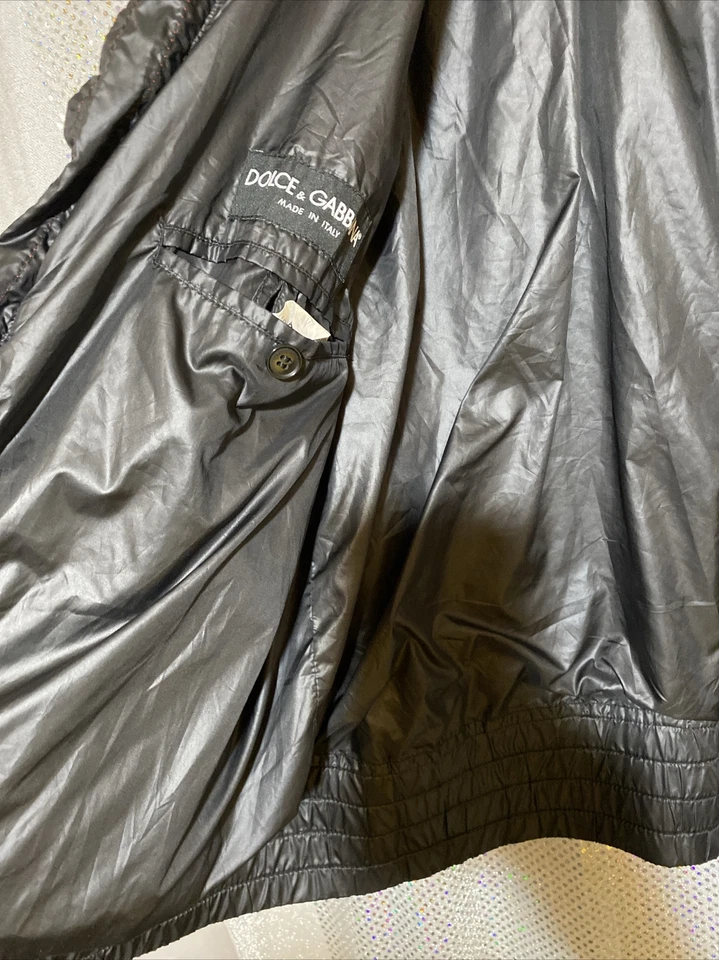 CHAQUETA CORTAVIENTOS de poliéster Dolce Gabbana para hombre talla XXL US 48 Foto 4 de 4