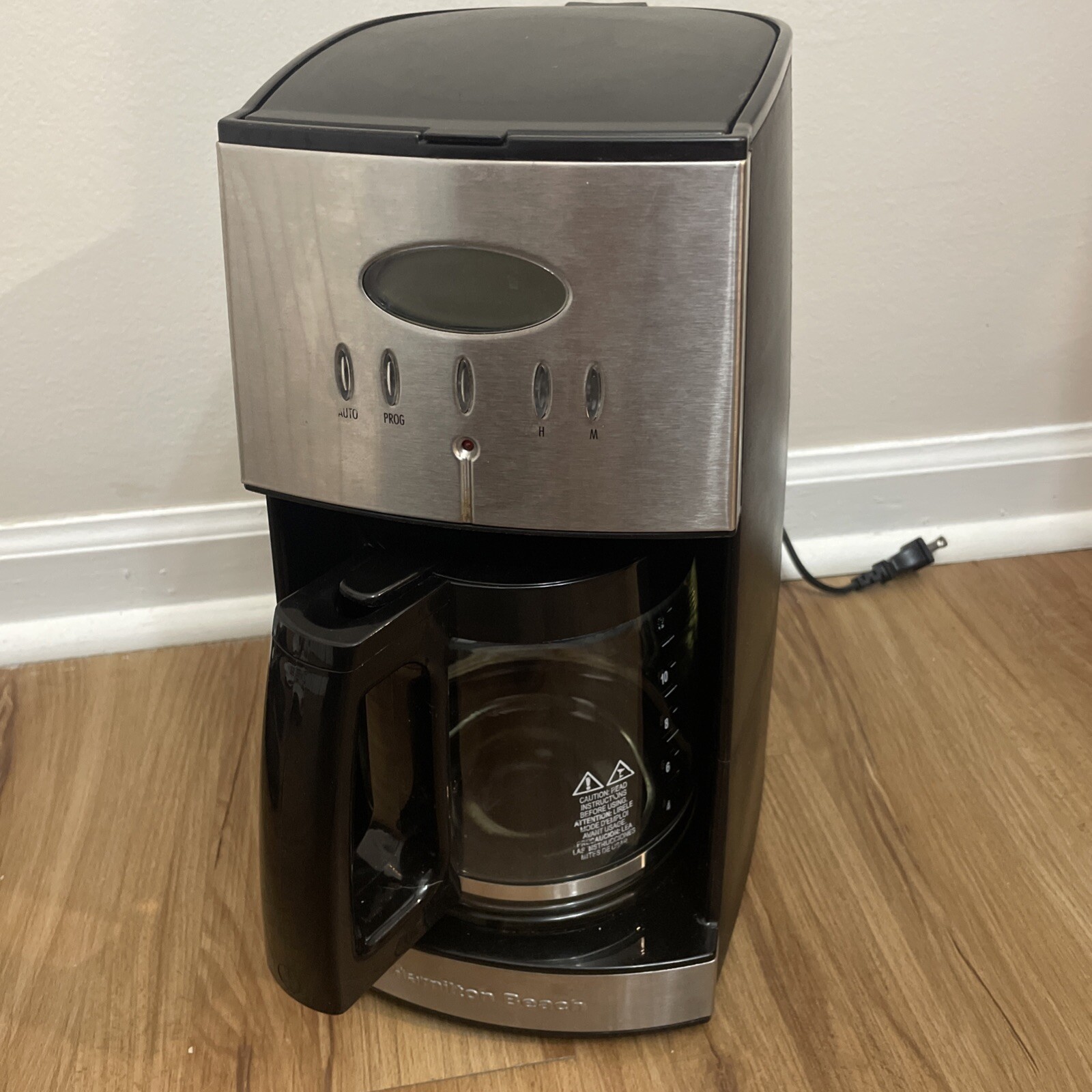 Hamilton Beach 12-Cup Black Coffee Maker 43254 with Easy-View Window