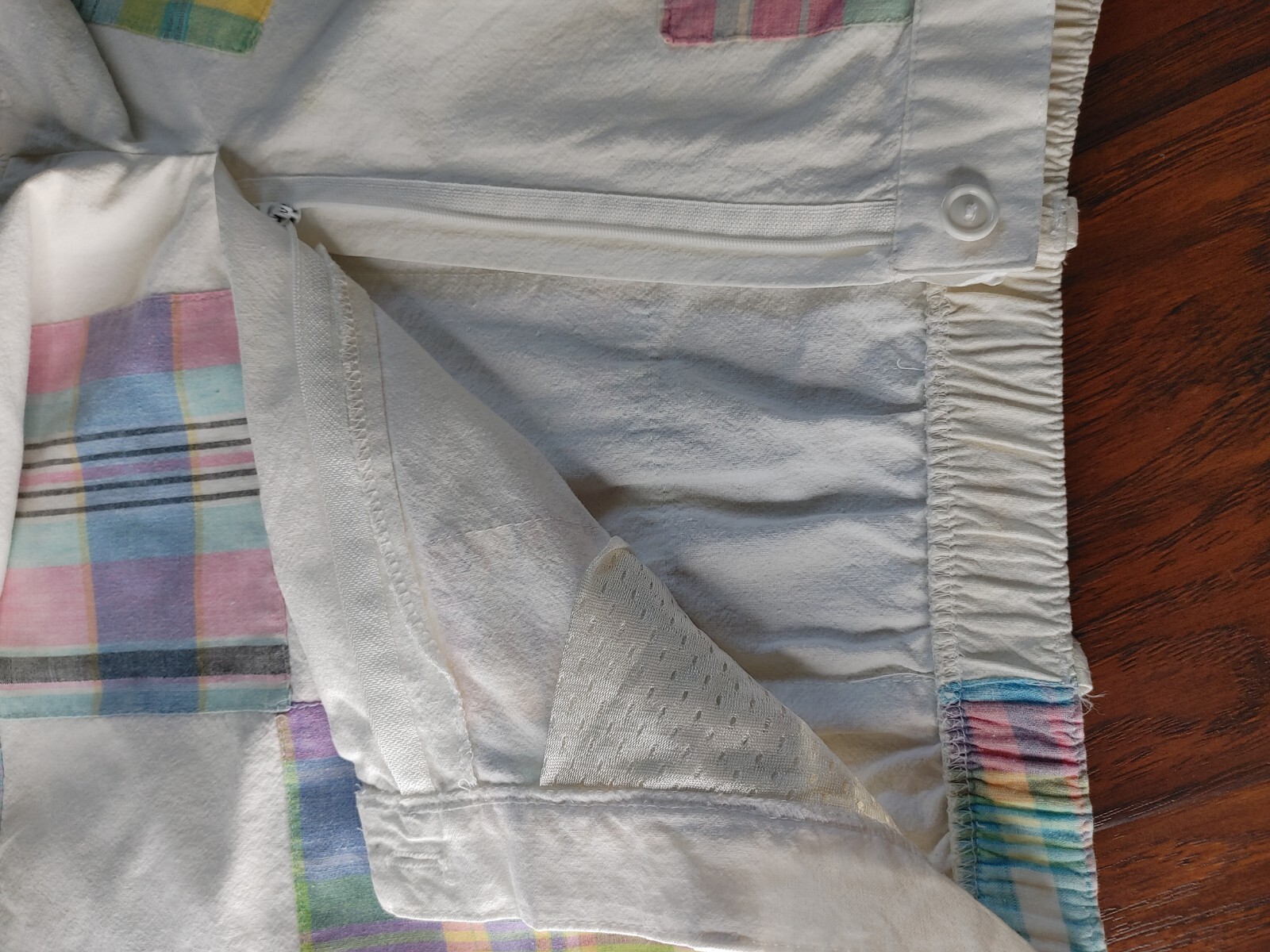 Vintage Patchit patchwork shorts size 6 100% cott… - image 5