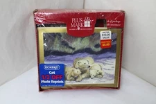 Box of 20 Plus Mark Unused Christmas Holiday Polar Bears