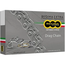 REGINA 530 DR Extra Drag Racing Non-Sealed Chain (Natural) 120 Links