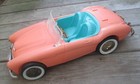 Vintage Mattel Barbie Austin Healy Convertible Car-Peach-Nice!-L@K!