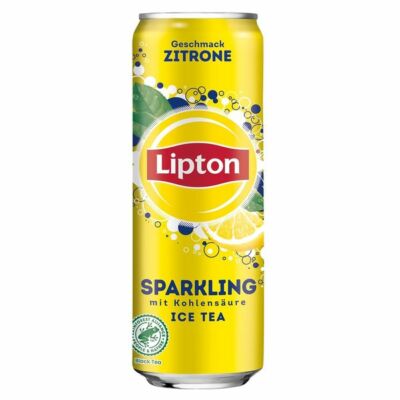 24 Dosen Lipton Ice Tea Eistee Sparkling Classic a 0,33L inc .6  EINWEG Pfand