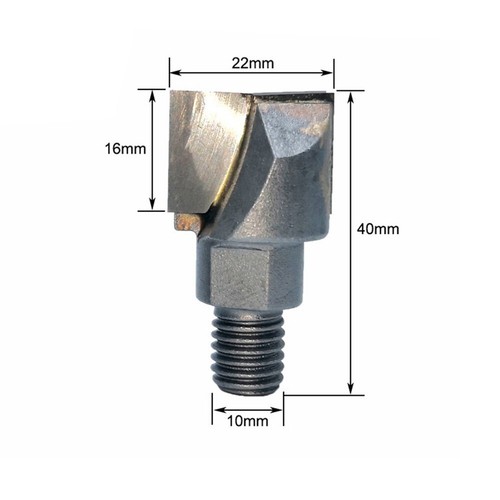 Bodenfr?ser Wolfram Stahl Legierung 1 St??ck 10 mm Fittinge Teile Ersatz - Bild 9 von 30