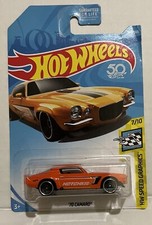 Hot Wheels ‘70 Camaro 1:64 Diecast HW Speed graphics 7/10 - 2017 Orange