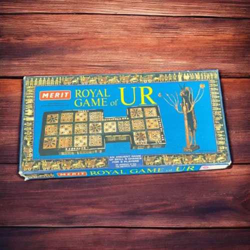Vintage & Rare! 1976 Royal Game Of UR Board Game by Merit Board Game, England